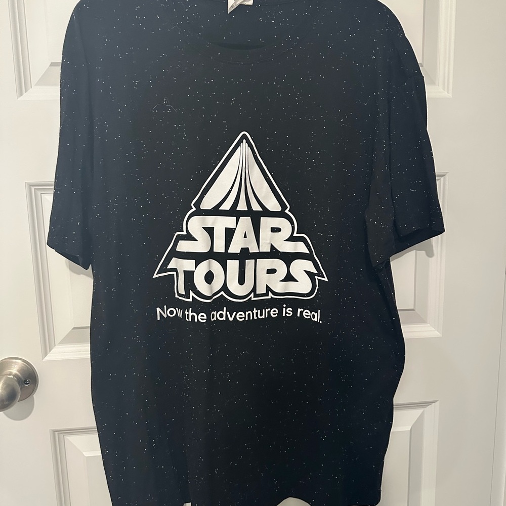 A Fan Of / Star Wars Star Tours Black T-Shirt